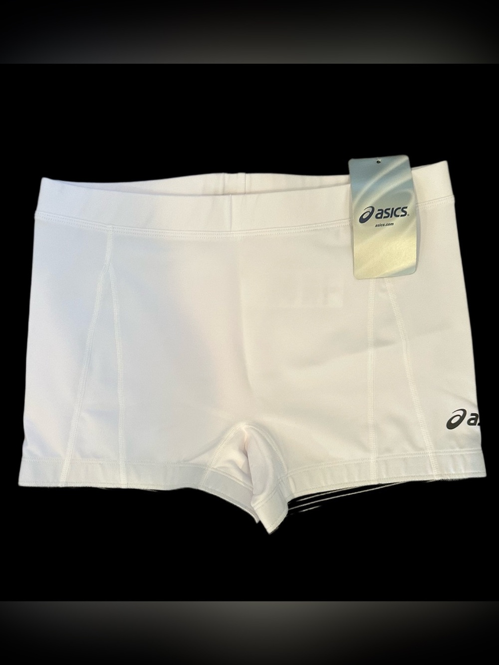 NWT ASICS White Women's Performance Run Shorts